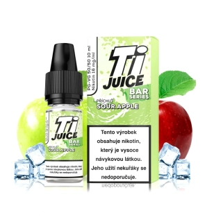 TI Juice Bar Series – Sour Apple (Nic Salt 16 mg) – 10 ml