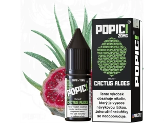 E-LIQUID POPIC! SALT - CACTUS ALOES (SLADKÝ KAKTUS S ALOE) 20MG