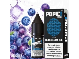 E-LIQUID POPIC! SALT - BLUEBERRY ICE (LEDOVÁ BORŮVKA) 10MG