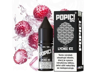 E-LIQUID POPIC! SALT - LYCHEE ICE (EXOTICKÁ CHUŤ LIČI) 10MG