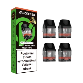 Vaporesso XROS Top Fill cartridge 0,6 Ω / 2 ml – 4 ks