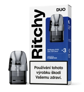 Ritchy DUO Pod – Náhradní cartridge 0,6 Ω (3 ks)