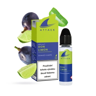 Příchuť Imperia Attack: Don Limon (Limetka, hrozny a agáve)