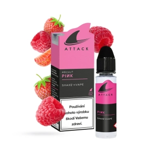 Příchuť Imperia Attack: Pink (Jahodovo-malinový mix s rybízem)