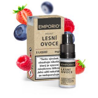 E-liquid Emporio – Lesní ovoce 6 mg – 10 ml