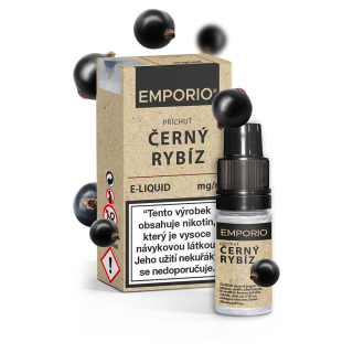 E-liquid Emporio – Černý rybíz 6 mg – 10 ml