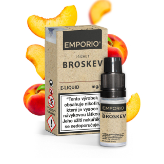 E-liquid Emporio – Broskev 6 mg – 10 ml