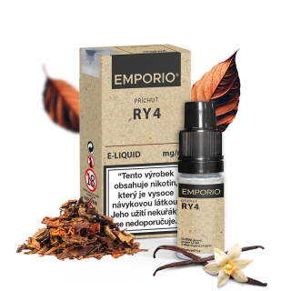 E-liquid Emporio – RY4 6 mg – 10 ml