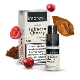 E-liquid Impress Salt – Tobacco Cherry (NicSalt) 20 mg – 10 ml