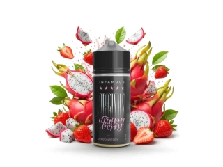 Infamous Originals Dragonberry (Jahoda, dračí ovoce a vanilkový pudink) SnV – 10 ml / 100 ml