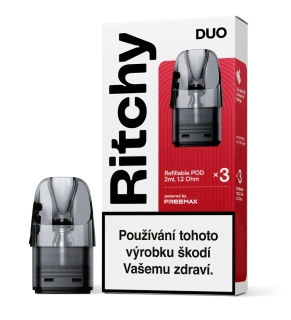 Ritchy DUO Pod – Náhradní cartridge 1,2 Ω (3 ks)