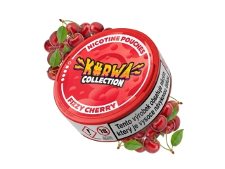 KURWA Collection Fizzy Cherry – nikotinové sáčky 12 mg, 20 ks