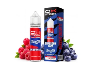 OXVA OX PASSION Blue Sour Razz (Borůvka a kyselá malina) Shake & Vape – 10/60 ml