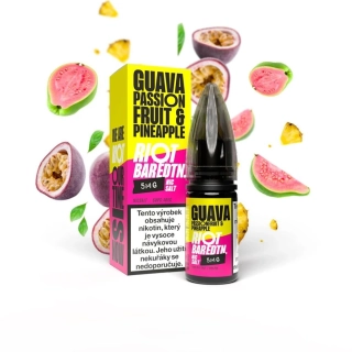 Liquid Riot BAR EDTN Salt Guava Passionfruit Pineapple (Guava, marakuja a ananas) 10ml 10mg 