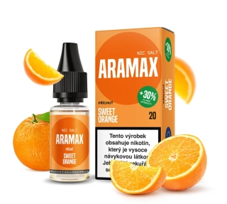 Aramax Salt Sweet Orange (Sladký pomeranč) 10 mg/ml – 10 ml