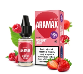 Aramax Salt Raspberry Straw (Malina s jahodou) 10ml 10mg