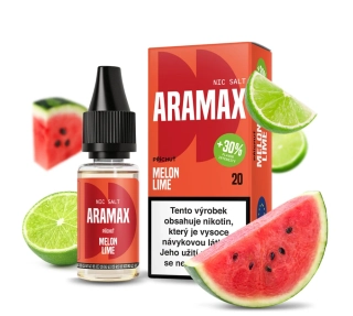 Aramax Salt Melon Lime (Meloun s limetkou) 10ml 20mg