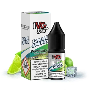 IVG Salt Green Energy 10mg (Ledový energetický nápoj s limetkou) 10ml