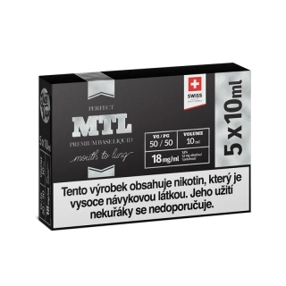 JustVape MTL Booster (50VG/50PG) 5x10ml / 18mg