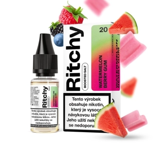 Ritchy Salt Watermelon Berry Gum 10mg (Melounová žvýkačka s lesními plody) 10ml