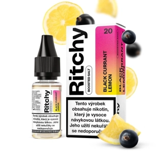 Ritchy Salt Black Currant Lemon 20mg (Černý rybíz a citron) 10ml