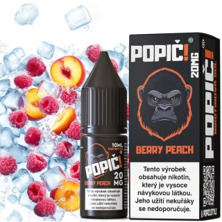 POPIČ! SALT - Berry Peach 20mg - E-liquid 10ml