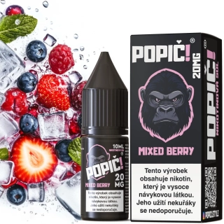 POPIČ! SALT - Mixed Berry 20mg - E-liquid 10ml