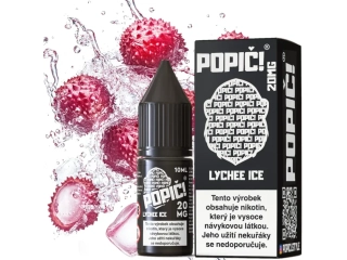POPIČ! SALT - Lychee Ice 20mg - E-liquid 10ml