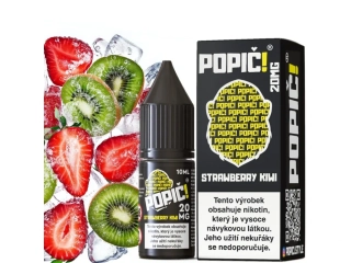 POPIČ! SALT - Strawberry Kiwi 20mg - E-liquid 10ml