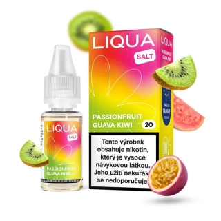 LIQUA Salt Passionfruit Guava Kiwi 20mg (Kiwi, marakuja a guava) 10ml