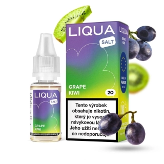 LIQUA Salt Grape Kiwi 20mg (Hroznové víno a kiwi) 10ml