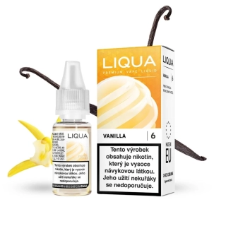 LIQUA Vanilla 6mg (Francouzská vanilka) 10ml