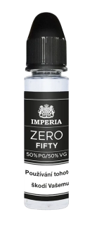 Imperia Zero Fifty beznikotinová báze (50VG/50PG) 50ml