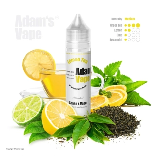 Příchuť Adam's Vape S&V: Lemon Tea (Osvěžující zelený čaj)