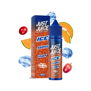 Příchuť Just Juice S&V: ICE Grape & Melon (Ledové hroznové víno & cukrový meloun)