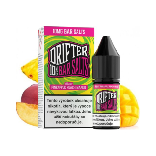 Drifter Bar Salts Pineapple Peach Mango 10mg (Ananas, broskev a mango) 10ml