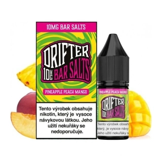 Drifter Bar Salts Pineapple Peach Mango 10mg (Ananas, broskev a mango) 10ml