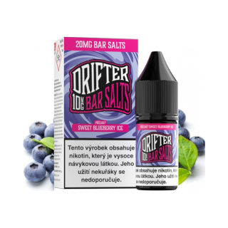 Drifter Bar Salts Sweet Blueberry Ice 10mg (Chladivá sladká borůvka) 10ml
