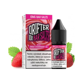 Drifter Bar Salts Sweet Strawberry Ice 10mg (Chladivá sladká jahoda) 10ml