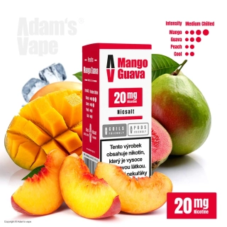 Adam's Vape SALTS Mango Guava (Tropické mango a guava) 10ml 20mg