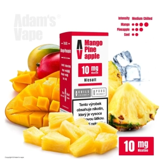Adam's Vape SALTS Mango Pineapple (Mango s ananasem) 10ml 10mg