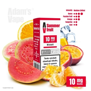 Adam's Vape SALTS Summer Fruit (Letní ovocná směs) 10ml 10mg