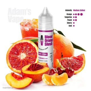 Příchuť Adam's Vape S&V: Blood Orange Slush (Ledová tříšť s červeným pomerančem)