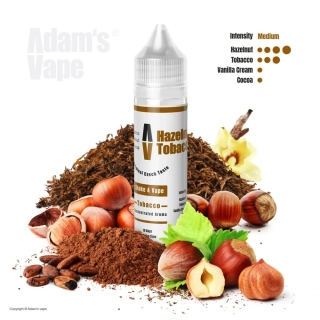 Příchuť Adam's Vape S&V: Hazelnut Tobacco (Jemný tabák s lískovým oříškem)