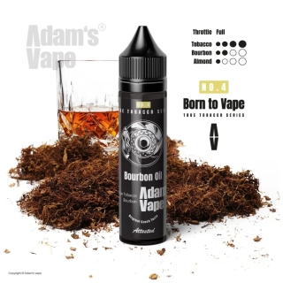 Příchuť Born to Vape S&V: Bourbon Oil (Opravdový tabák s bourbonem a mandlemi)