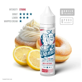 Příchuť Adam's Vape American Series S&V: Lemon Donut