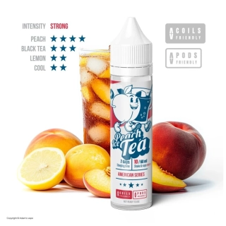 Příchuť Adam's Vape American Series S&V: Peach Ice Tea