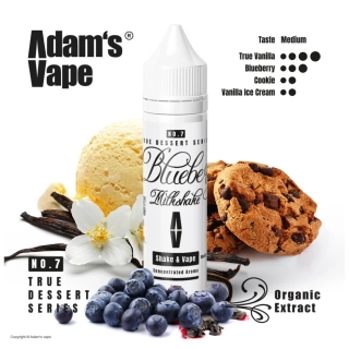 Příchuť True Dessert Series S&V: Blueberry Milkshake (Borůvkový milkshake)