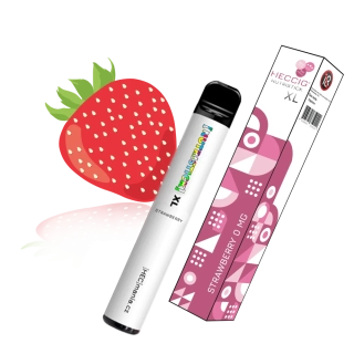 [NUTRISTICK] XL Jednorázová E-cigareta - Jahoda (0mg) - 700+ potahů