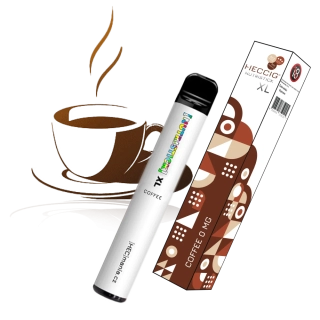 [NUTRISTICK] XL Jednorázová E-cigareta - Káva (0mg) - 700+ potahů